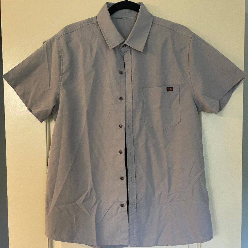 Being Extra-Men's Gray Summer Shirt-Size L